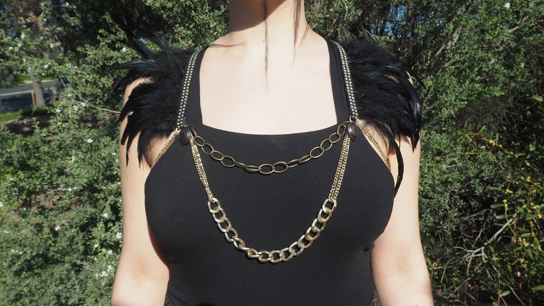 Feather Body Chain