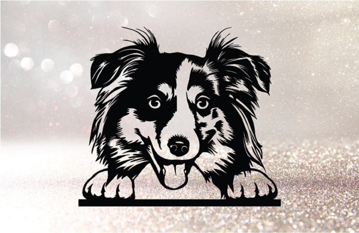 Australian Shepherd Decal Australian Shepherd Sticker Dog Etsy