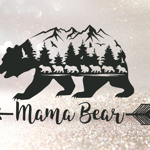 Mountain Bear - Etsy