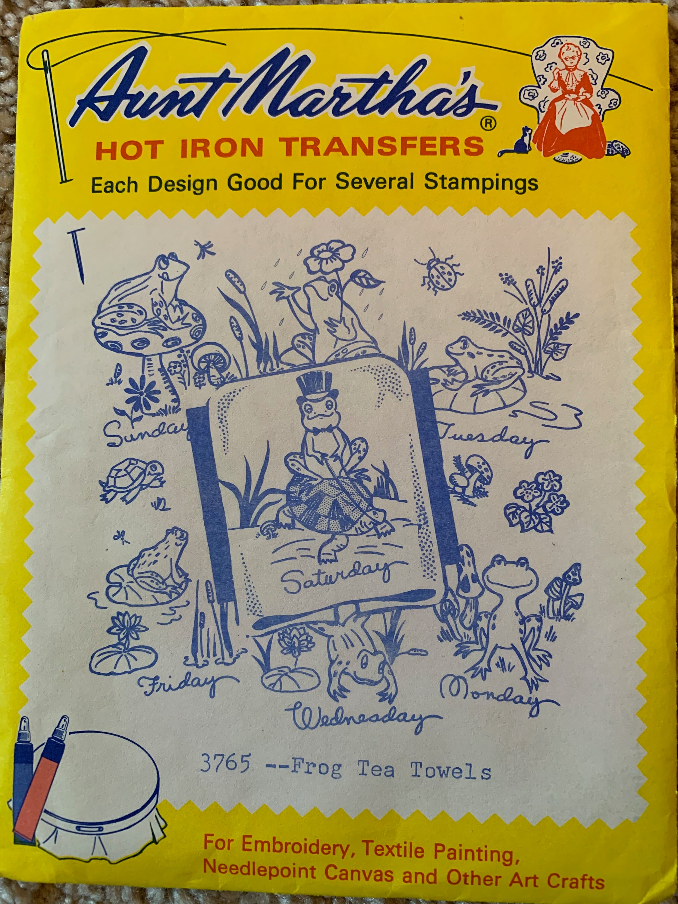 Aunt Martha's Hot Iron Transfers - Etsy
