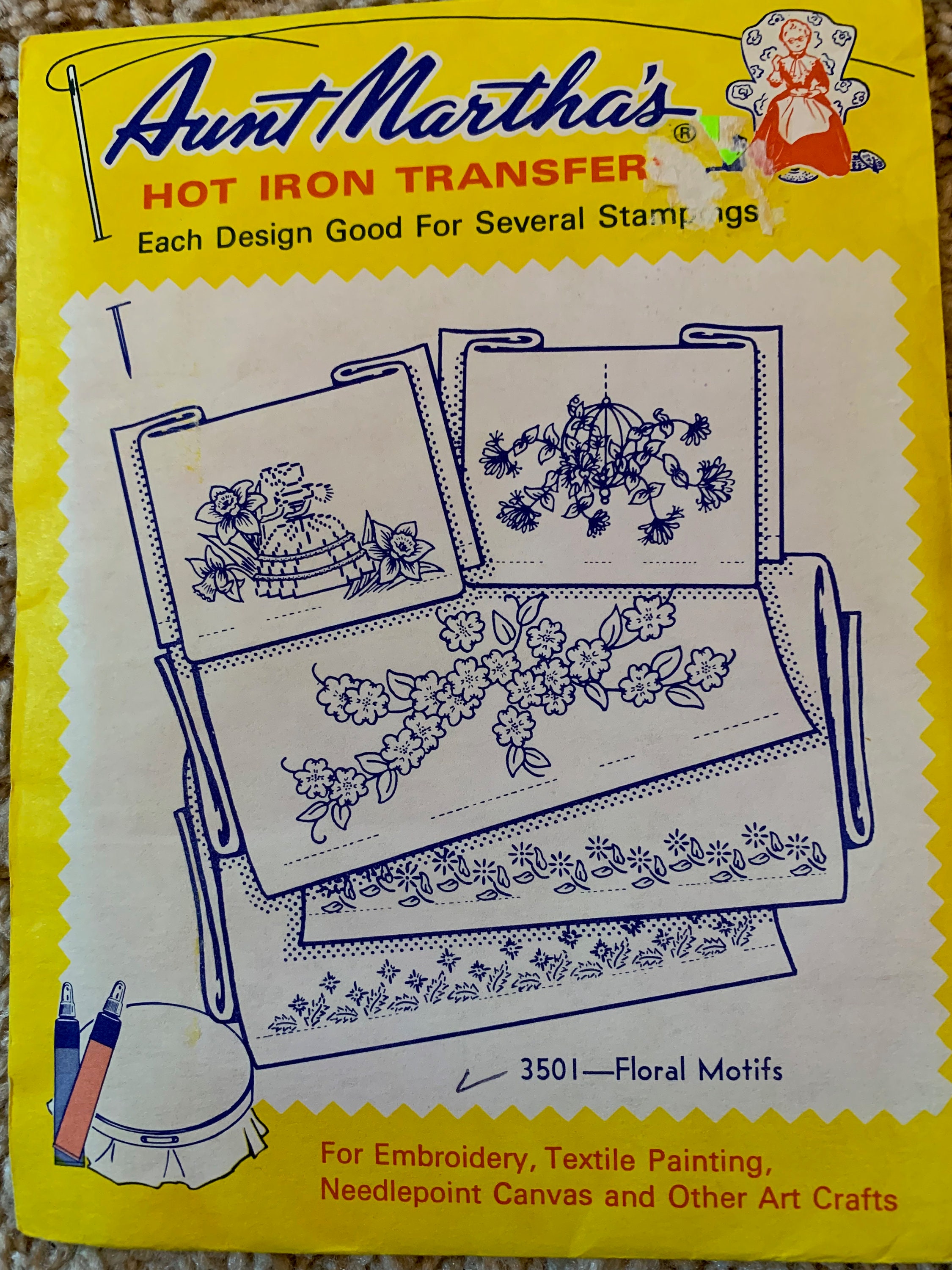 Aunt Martha's Hot Iron Transfers - Etsy