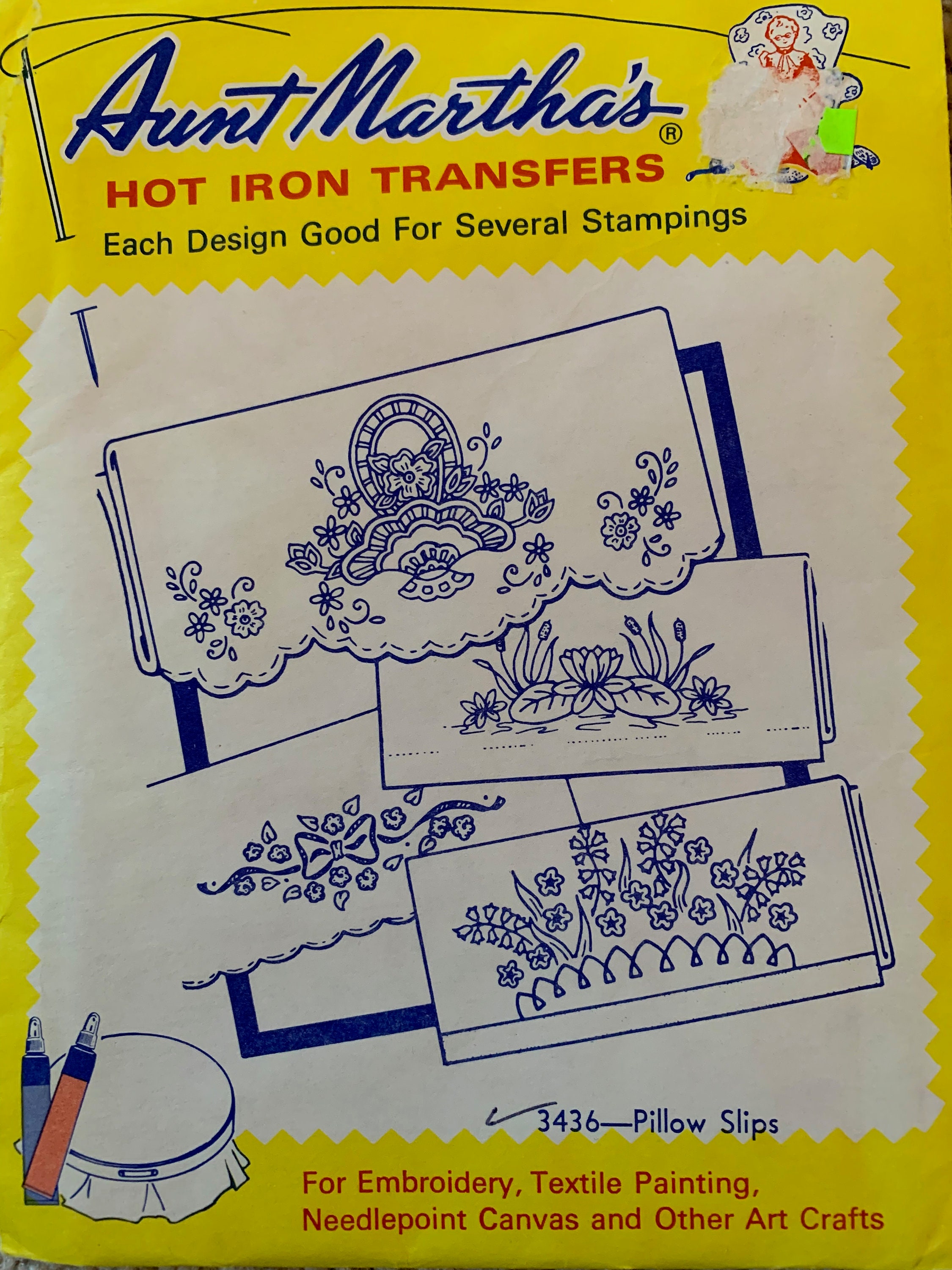 Aunt Martha's Hot Iron Transfers - Etsy