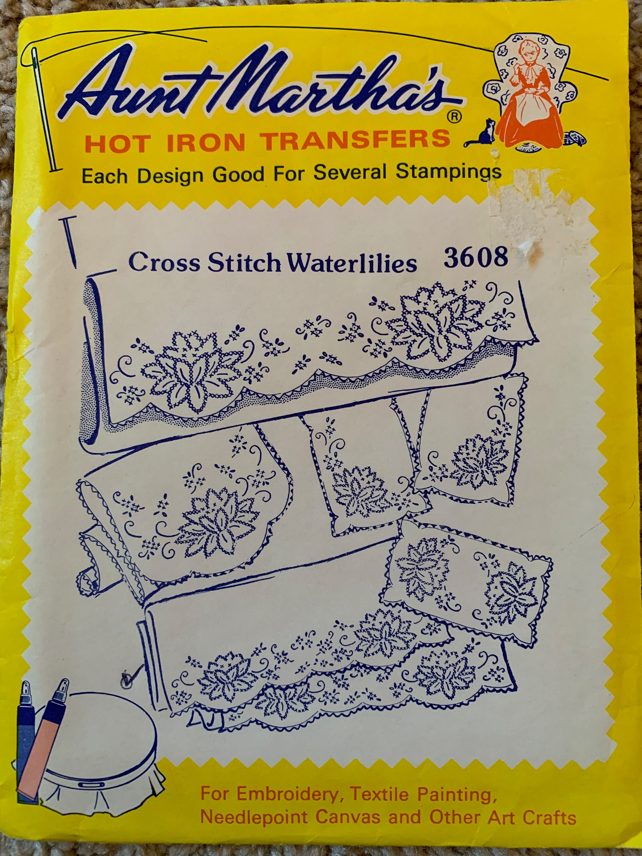 Aunt Martha's Hot Iron Transfers - Etsy