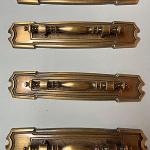 Vintage Drawer Pull Handles 4 Pcs