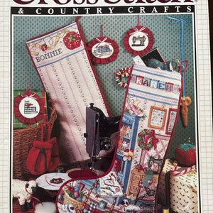 Cross Stitch & Country Crafts July/Aug 89 Vol. IV, No. 6
