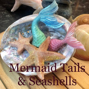 Mermaid Tail Soap: Vegan Seashell Starfish Soap, Cornish Made