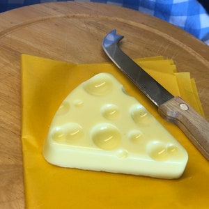 Cheese SOAP Cheeseeee Gromit freshly made to order VEGAN friendly 3 Made in Cornwall 3 image 3