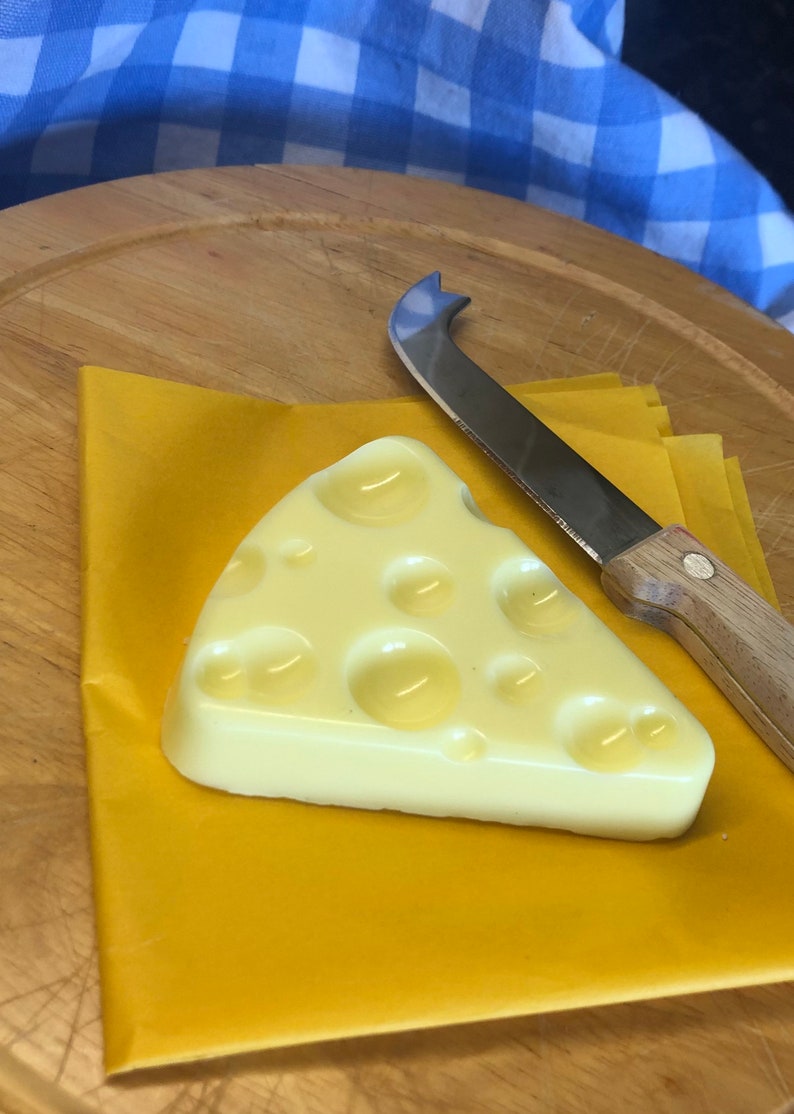 Cheese SOAP Cheeseeee Gromit freshly made to order VEGAN friendly 3 Made in Cornwall 3 image 3