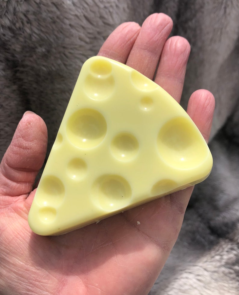 Cheese SOAP Cheeseeee Gromit freshly made to order VEGAN friendly 3 Made in Cornwall 3 image 1