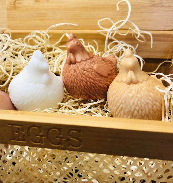 Cheeky Chicken Soaps Little Hens Soap Mini Chickens Etsy UK