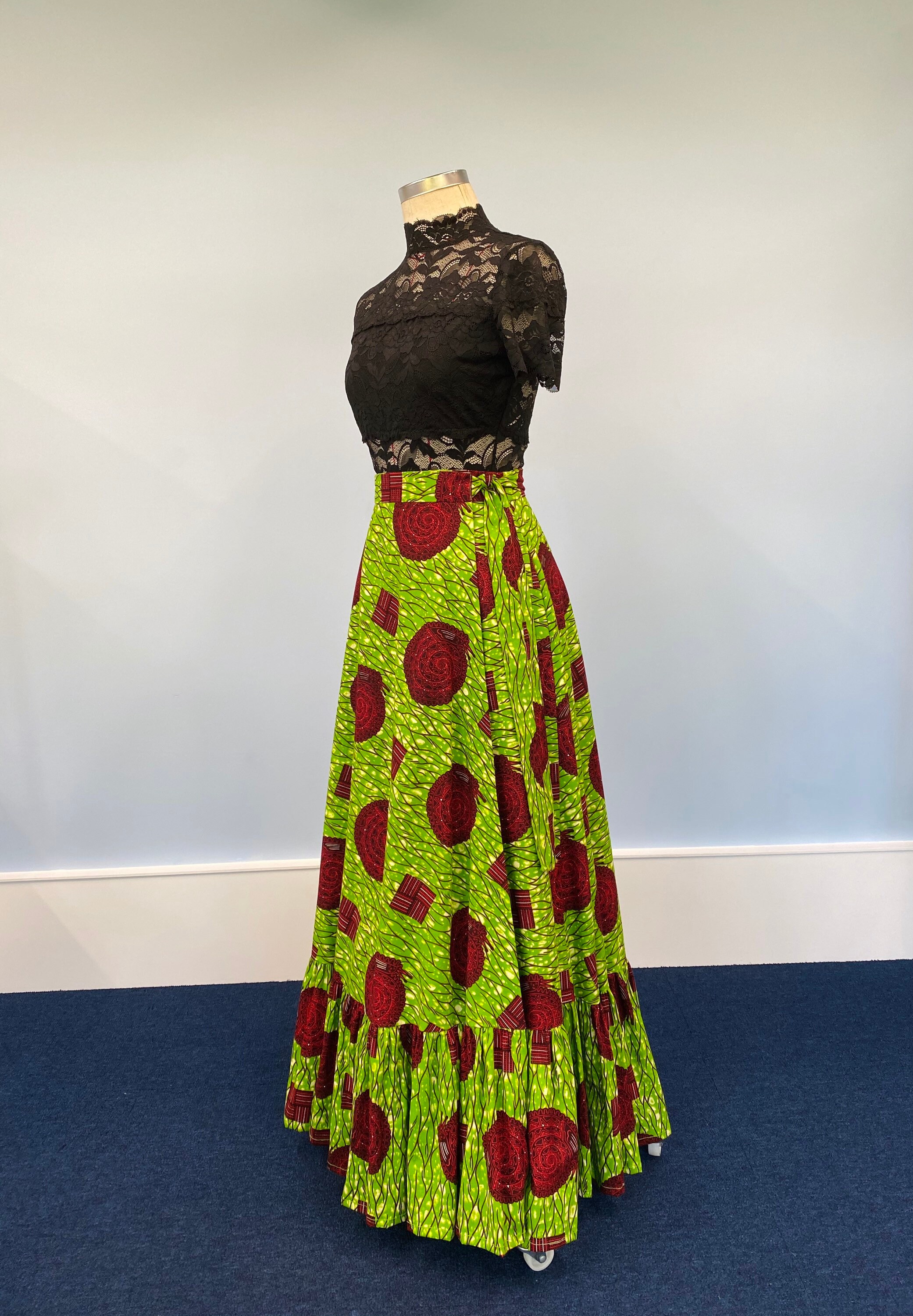 wrap skirt ankara