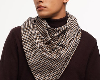 Man Scarf- brown scarf- Warm Scarf-Winter scarf-Elegant Man Scarf- scarf for men-ukraine carf