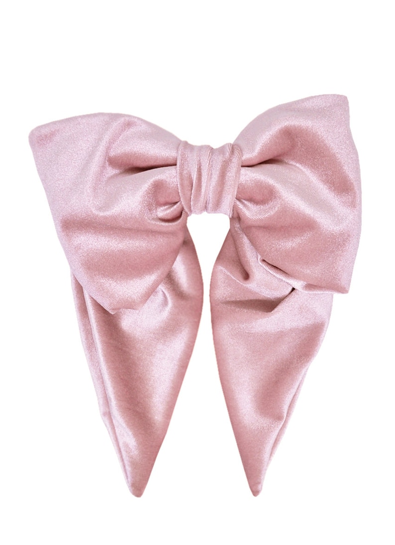 Velvet Bowluxury VELVET Bowsoversize Velvet Bow long Bows Etsy