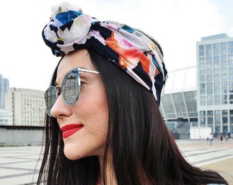 Floral Turban  Women's Fashion Headband