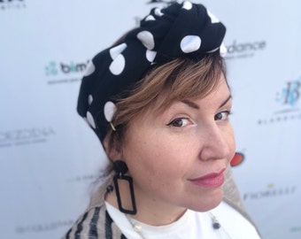 Turbante de lunares