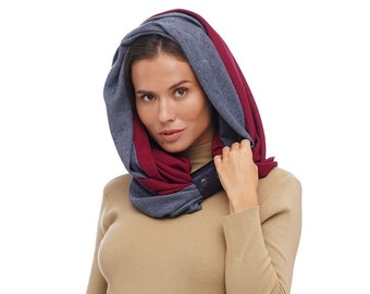 Warm Scarf-Winter scarf-Women's scarf-Loop scarf-Сashmere scarf