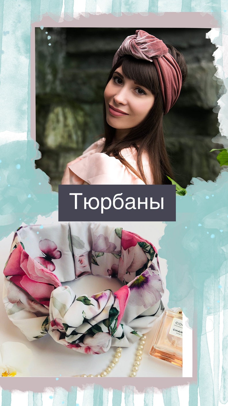 Rose Turban - Spandex Sleep & Style Headwrap, One Size Fits Most, Patterned Design For Hair Protection