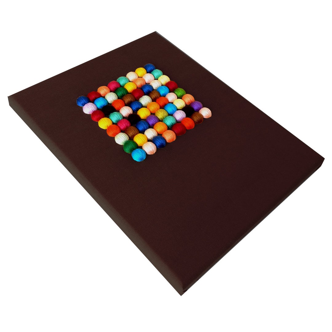 Rainbow Wall Hanging Textile Wall Hanging Midcentury Modern Etsy