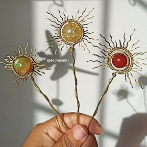 Sun celestial beaded garden/ Potted plant stake/ Plant Trellis for indoor plant /Plant stake / plant support/ Celestial decor/jeweled garden