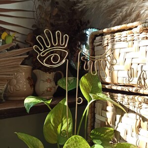 EYES plant trellis for indoor plant/ gardening accessories/ plant accessories/plant stake/ plant decor/garden decor/planter decor/body decor