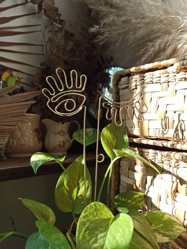 EYES plant trellis for indoor plant/ gardening accessories/ plant accessories/plant stake/ plant decor/garden decor/planter decor/body decor