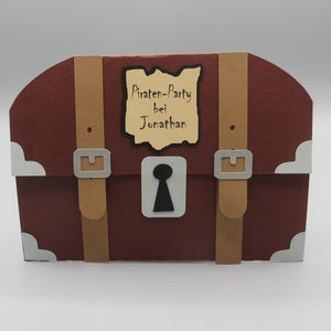 Invitation card “Treasure Chest”