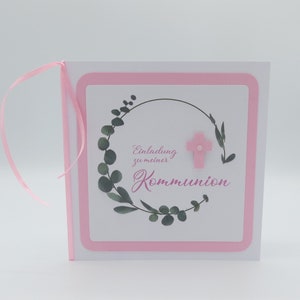 Einladung Kommunion/Konfirmation