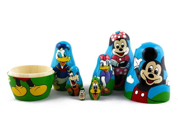 minnie mouse nesting dolls