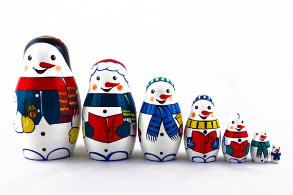 snowman matryoshka