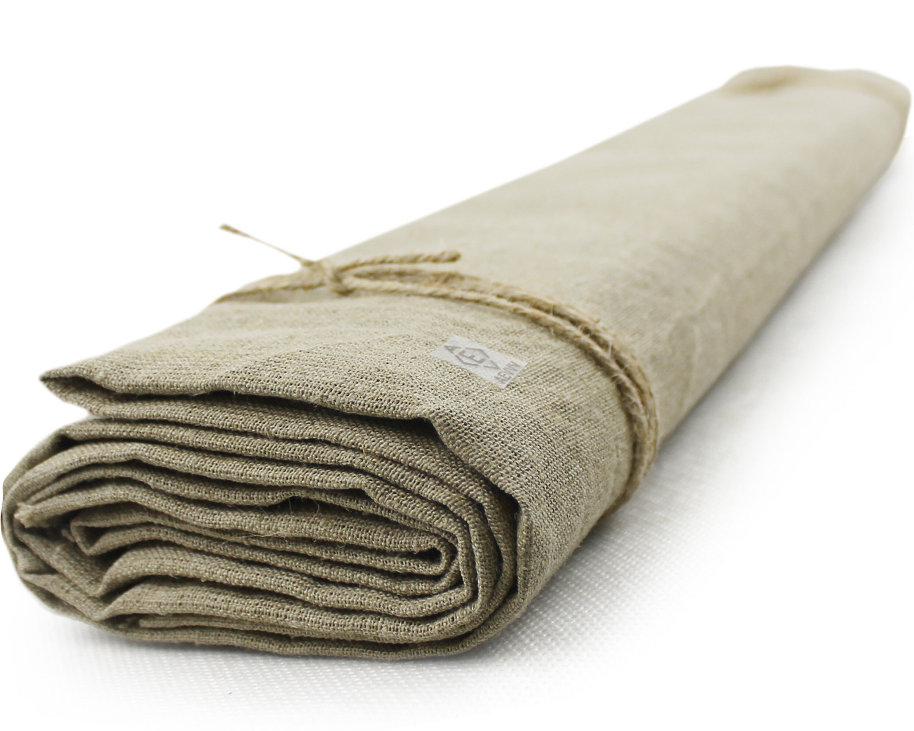 Natural Linen Canvas Roll 69 inch Wide x 4 Yard Long - Plain Unprimed  Canvas Fabric for Painting - Raw Linen Canvas Rolled - Roll for Painting  Layer