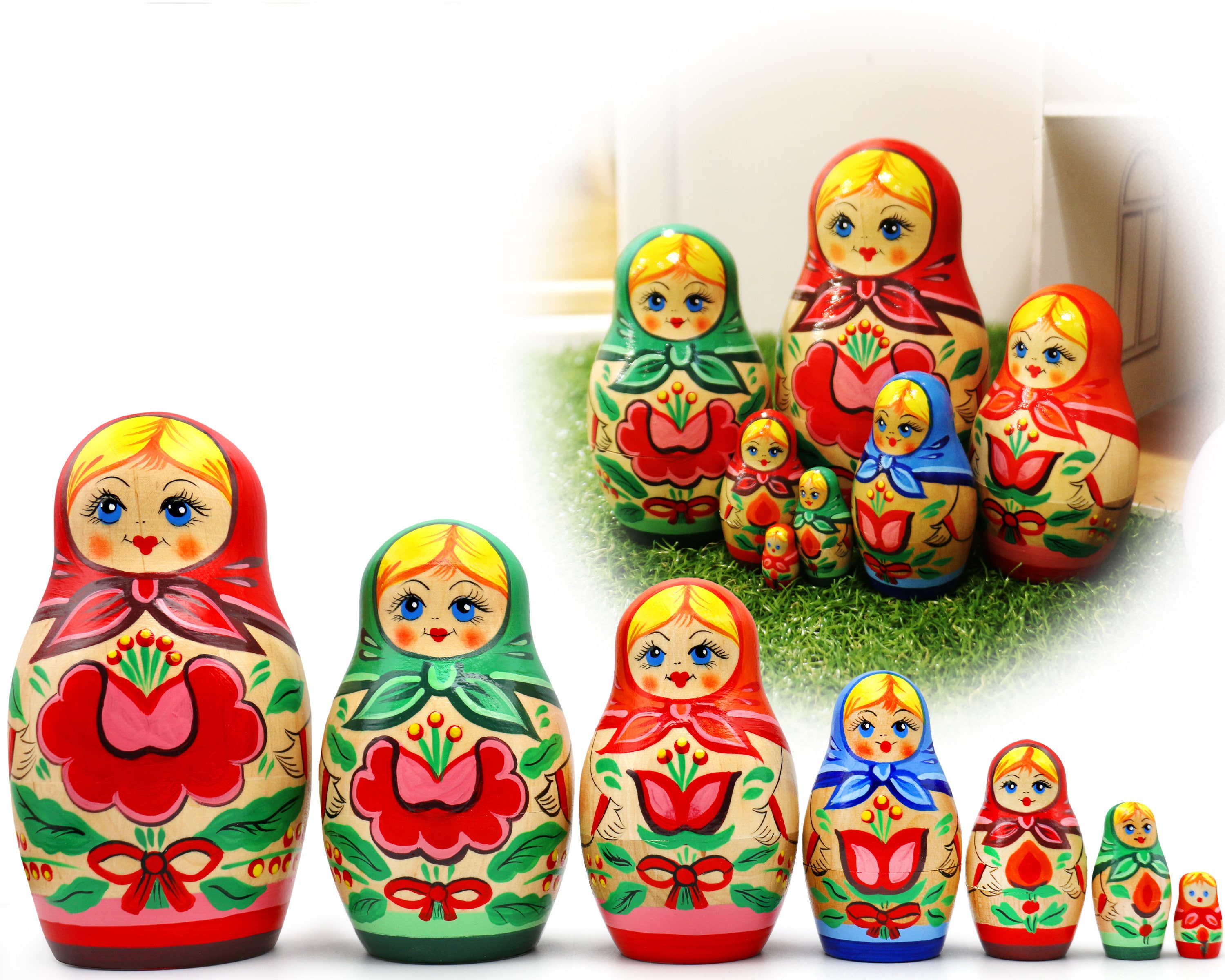 Matryoshka traditional Russian nesting dolls www.stareheboyscentre.ac.ke