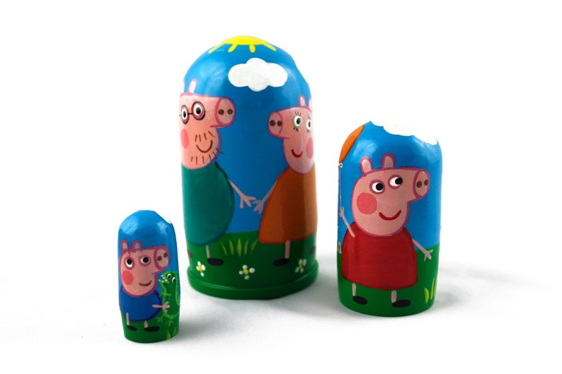 peppa pig russian dolls