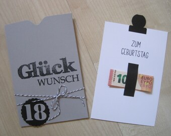 Geldgeschenk zum 18 geburtstag Etsy