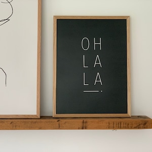 Poster OH LA LA