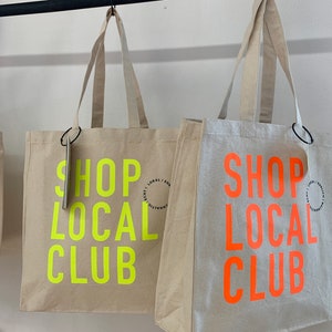 SHOP LOCAL CLUB Shopper Neonorange Bild 9