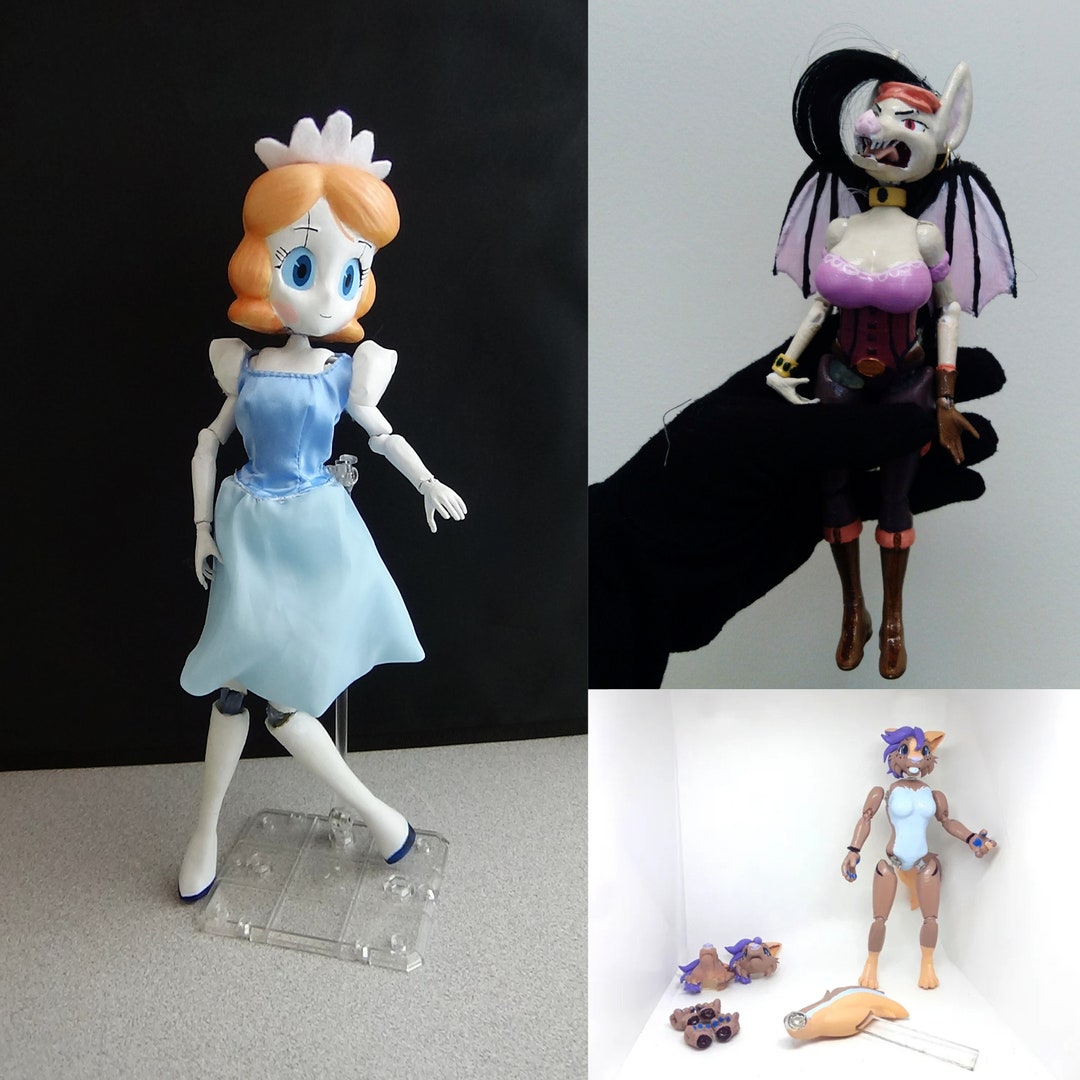 Custom 3D Printed Doll - Etsy