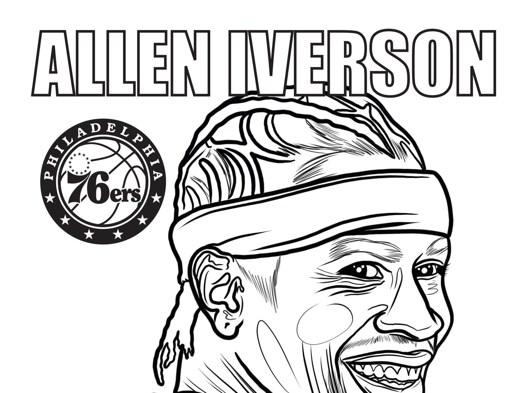Allen Iverson Coloring Sheet - Il Fullxfull.2694230693 Faeu 