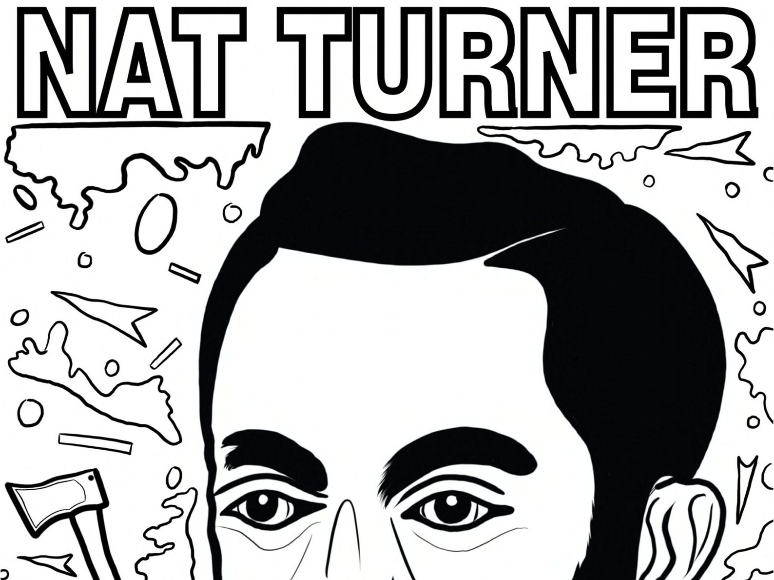 Nat Turner Coloring Sheet Etsy