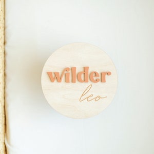 Wooden Birth Announcement, Baby Name Sign, Birth Announcement Sign, Newborn Baby Photo Prop, Baby Announcement, Hospital Newborn Photo Prop