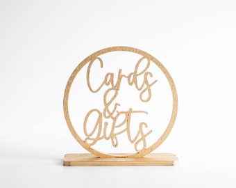 Placa de mesa para cartões e presentes Decoração rústica para casamento Placa de mesa para casamento Placas de madeira para casamento Decorações para casamento