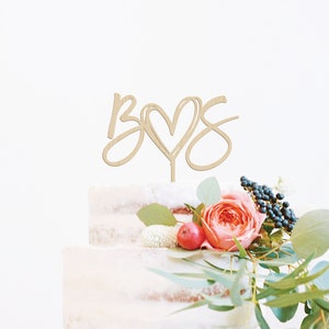 Benutzerdefinierte Hochzeitstorte Topper Initialen Cake Topper Monogramm-Kuchen-Deckel personalisierte Hochzeitstorte Hochzeitsdekor Holz-Kuchen-Deckel