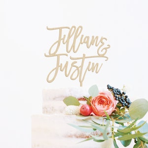 Wedding Cake Toppers Custom Name Cake Topper Cake Topper Wedding Rustic Cake Topper Wedding Decor Mr and Mrs Cake Topper Engagement Decor