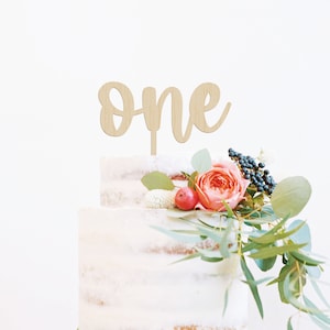 Baby&#39;s First Birthday Custom Birthday Cake Topper 1st Birthday Cake Topper First Birthday Cake Topper Name Cake Topper One Cake Topper