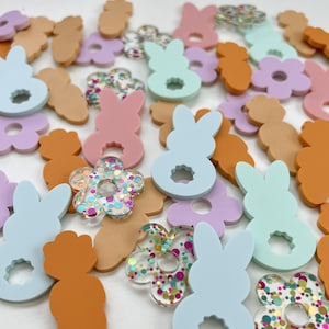 Extra Easter Tokens for Reward Jars Extra Tokens for Reward Jars with Easter Theme Kids Reward Jar Easter Decor Easter Baskets Carrot Bunny
