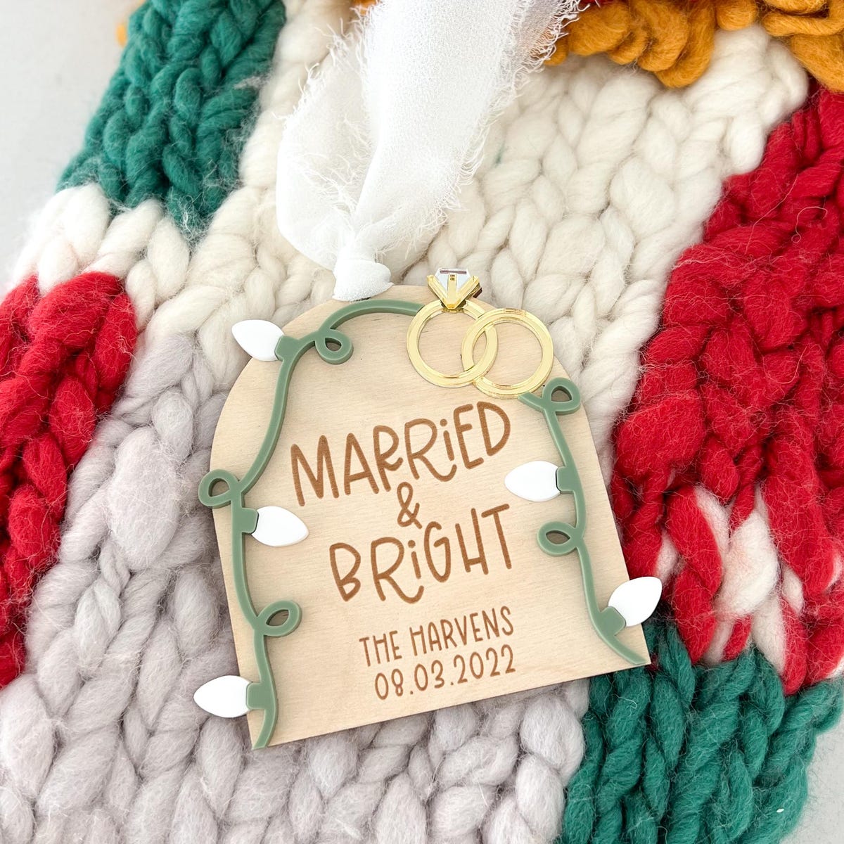 First Christmas as Mr & Mrs Ornament 2024 Newlywed Christmas Ornament Married and Bright Ornament Wedding Ornament Newlywed Gift Ornament - Etsy