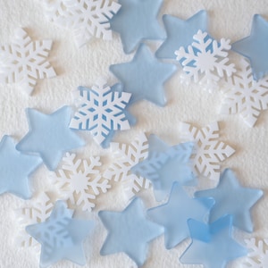 Extra Christmas Tokens for Reward Jars Extra Stars for Reward Jars with Winter Theme Kids Reward Jar Reward Star Jar Potty Training Tokens
