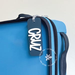 Étiquettes de boîte à lunch, étiquettes de sac à dos, étiquette de boîte à lunch pour enfants, porte-clés pour enfants, porte-clés personnalisé, sac à dos en acrylique, porte-clés, étiquette de nom