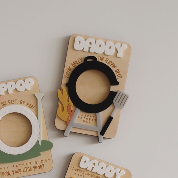Dad Photo Magnet | Grandpa Photo Magnet, Photo Frame Magnet, Grandpa Magnet, Best Grandpa Magnet, Best Dad Magnet, BBQ Magnet, Father's Day