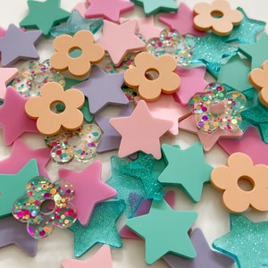 Extra Daisy Tokens for Reward Jars Extra Tokens for Reward Jars with Daisy Theme Kids Reward Jar Star Reward Jar Classroom Reward Tokens