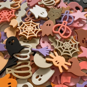 Extra Halloween Tokens for Reward Jar Fall Tokens Acrylic Halloween Confetti Fall Decor Halloween DIY Extra Tokens for Kids Reward Jars